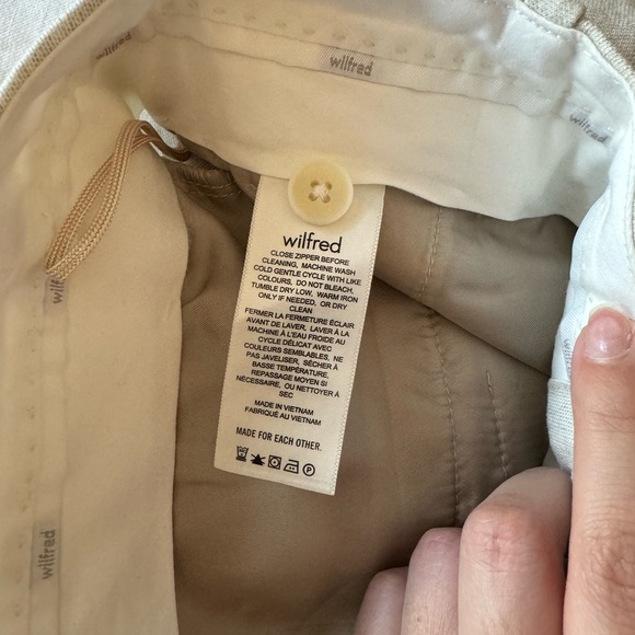 Aritzia The Effortless Pant Linen - Picture 4 of 4